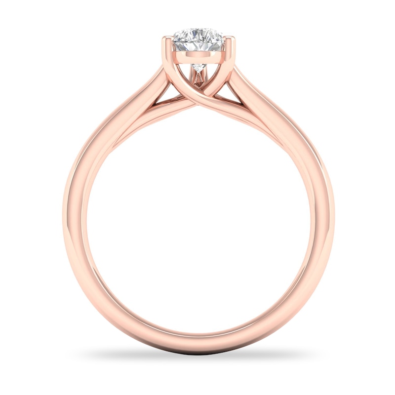 Diamond Solitaire Ring 3/4 ct tw Pear-shaped 14K Rose Gold (SI2/I) | Jared