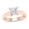 Thumbnail Image 1 of Diamond Solitaire Ring 2 ct tw Princess-cut 14K Rose Gold (SI2/I)