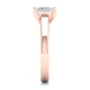 Thumbnail Image 2 of Diamond Solitaire Ring 2 ct tw Princess-cut 14K Rose Gold (SI2/I)