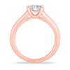 Thumbnail Image 1 of Diamond Solitaire Engagement Ring 1 ct tw Princess-cut 14K Rose Gold (I2/I)