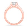 Thumbnail Image 1 of Diamond Solitaire Engagement Ring 1 ct tw Princess-cut 14K Rose Gold (I2/I)