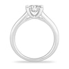 Thumbnail Image 2 of Diamond Solitaire Engagement Ring 3 ct tw Princess-cut 14K White Gold (I2/I)