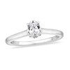 Thumbnail Image 0 of Diamond Solitaire Engagement Ring 1/2 ct tw Oval-cut 14K White Gold (I2/I)