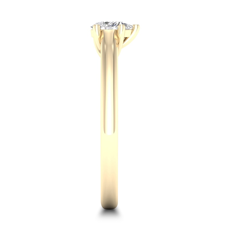 Diamond Solitaire Ring 1/4 ct tw Pear-shaped 14K Yellow Gold (SI2/I)