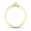 Thumbnail Image 2 of Diamond Solitaire Ring 1/4 ct tw Pear-shaped 14K Yellow Gold (SI2/I)