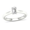 Thumbnail Image 1 of Diamond Solitaire Ring 1/2 ct tw Emerald-cut 14K White Gold (SI2/I)