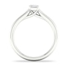 Thumbnail Image 2 of Diamond Solitaire Ring 1/2 ct tw Emerald-cut Platinum (SI2/I)