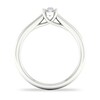 Thumbnail Image 2 of Diamond Solitaire Ring 1/3 ct tw Oval-cut Platinum (SI2/I)