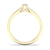 Thumbnail Image 2 of Diamond Solitaire Ring 1/4 ct tw Oval-cut 14K Yellow Gold (SI2/I)