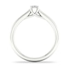 Thumbnail Image 2 of Diamond Solitaire Ring 1/4 ct tw Oval-cut Platinum (SI2/I)