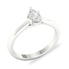 Thumbnail Image 3 of Diamond Solitaire Ring 1/2 ct tw Pear-shaped 14K White Gold (SI2/I)