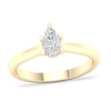 Thumbnail Image 0 of Diamond Solitaire Ring 1/2 ct tw Pear-shaped 14K Yellow Gold (SI2/I)
