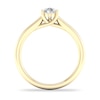 Thumbnail Image 2 of Diamond Solitaire Ring 1/2 ct tw Pear-shaped 14K Yellow Gold (SI2/I)
