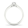 Thumbnail Image 2 of Diamond Solitaire Ring 1/3 ct tw Pear-shaped 14K White Gold (SI2/I)