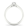Thumbnail Image 2 of Diamond Solitaire Ring 1/3 ct tw Pear-shaped 14K White Gold (SI2/I)