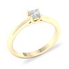 Thumbnail Image 3 of Diamond Solitaire Ring 1/3 ct tw Princess-cut 14K Yellow Gold (SI2/I)