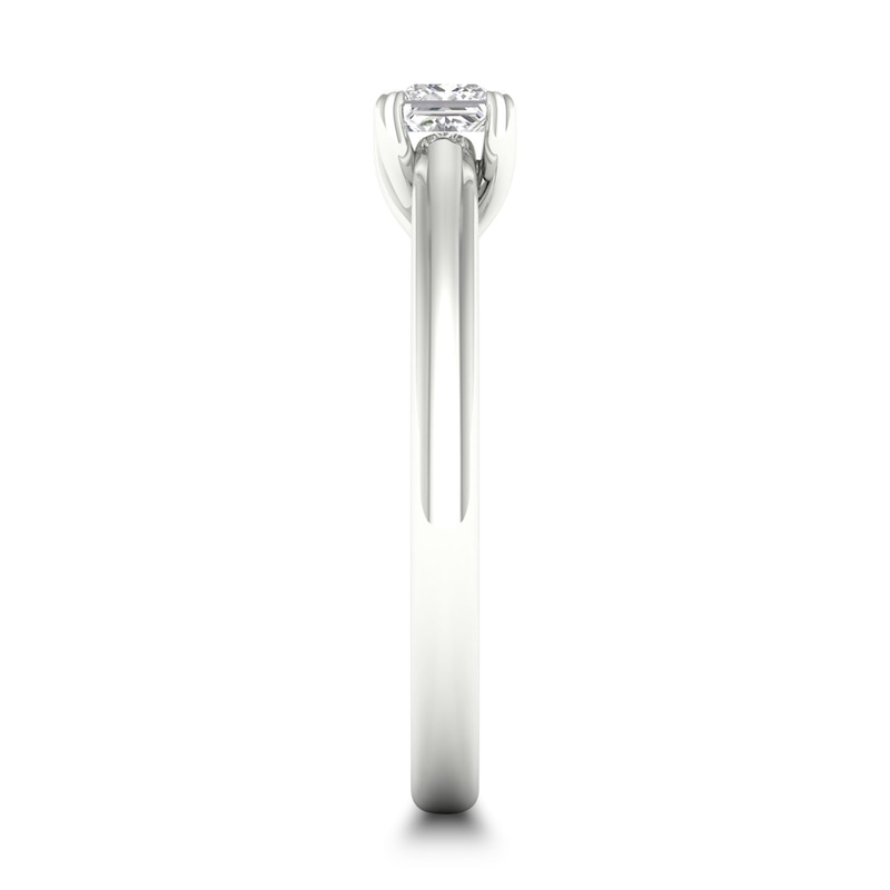Diamond Solitaire Ring 1/3 ct tw Princess-cut Platinum (SI2/I)