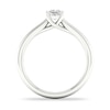 Thumbnail Image 3 of Diamond Solitaire Ring 1/3 ct tw Princess-cut Platinum (SI2/I)