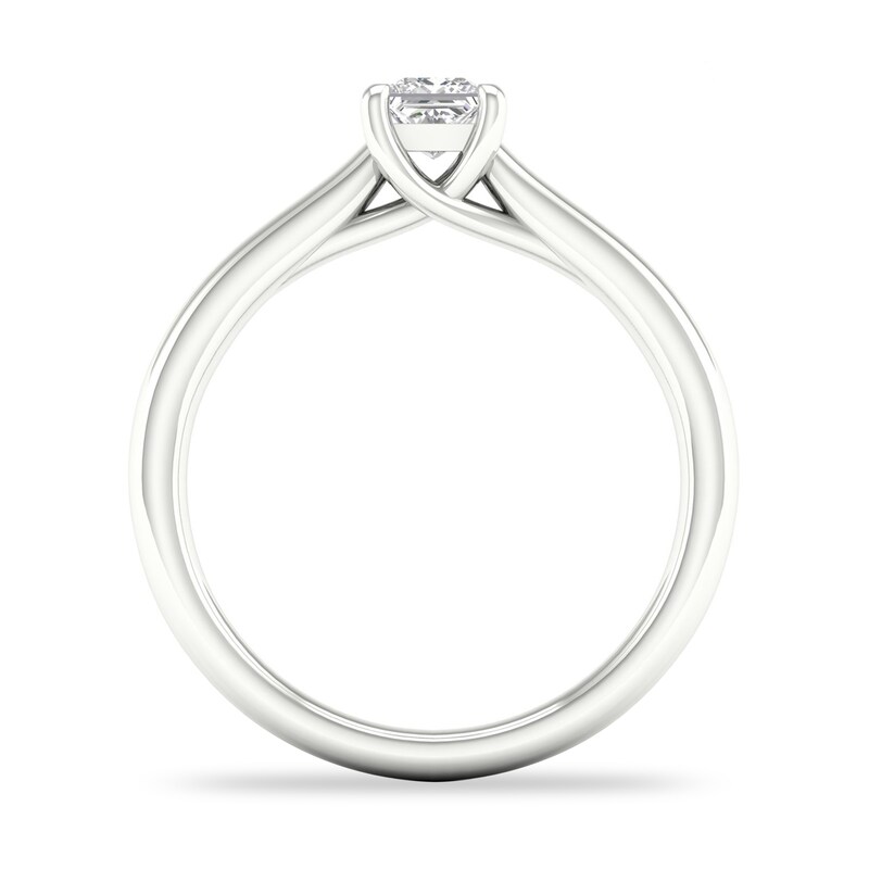 Diamond Solitaire Ring 1/3 ct tw Princess-cut Platinum (SI2/I)