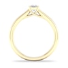 Thumbnail Image 2 of Diamond Solitaire Ring 1/4 ct tw Princess-cut 14K Yellow Gold (SI2/I)
