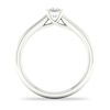 Thumbnail Image 3 of Diamond Solitaire Ring 1/4 ct tw Princess-cut Platinum (SI2/I)