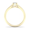 Thumbnail Image 3 of Diamond Solitaire Ring 1/2 ct tw Oval-cut 14K Yellow Gold (SI2/I)