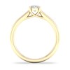 Thumbnail Image 3 of Diamond Solitaire Ring 1/2 ct tw Oval-cut 14K Yellow Gold (SI2/I)