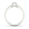 Thumbnail Image 3 of Diamond Solitaire Ring 1/2 ct tw Oval-cut Platinum (SI2/I)