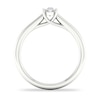 Thumbnail Image 2 of Diamond Solitaire Ring 1/3 ct tw Oval-cut 14K White Gold (SI2/I)