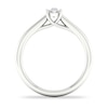 Thumbnail Image 2 of Diamond Solitaire Ring 1/3 ct tw Oval-cut 14K White Gold (SI2/I)