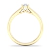 Thumbnail Image 2 of Diamond Solitaire Ring 1/3 ct tw Oval-cut 14K Yellow Gold (SI2/I)