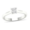 Thumbnail Image 1 of Diamond Solitaire Ring 1/2 ct tw Princess-cut 14K White Gold (SI2/I)