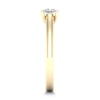 Thumbnail Image 2 of Diamond Solitaire Ring 1/2 ct tw Princess-cut 14K Yellow Gold (SI2/I)
