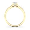 Thumbnail Image 3 of Diamond Solitaire Ring 1/2 ct tw Princess-cut 14K Yellow Gold (SI2/I)
