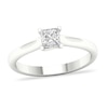 Thumbnail Image 0 of Diamond Solitaire Ring 1/2 ct tw Princess-cut Platinum (SI2/I)