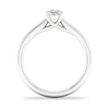 Thumbnail Image 3 of Diamond Solitaire Ring 1/3 ct tw Princess-cut 14K White Gold (SI2/I)