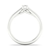 Thumbnail Image 2 of Diamond Solitaire Ring 1/3 ct tw Emerald-cut Platinum (SI2/I)