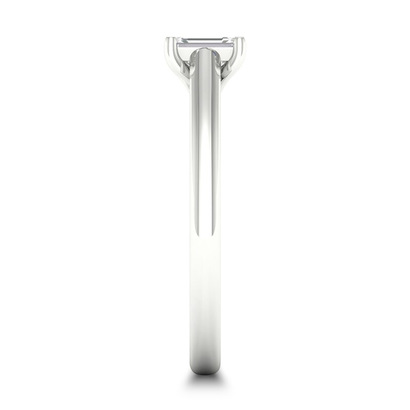 Diamond Solitaire Ring 1/4 ct tw Emerald-cut 14K White Gold (SI2/I)