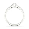 Thumbnail Image 2 of Diamond Solitaire Ring 1/4 ct tw Emerald-cut 14K White Gold (SI2/I)