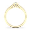 Thumbnail Image 2 of Diamond Solitaire Ring 1/4 ct tw Emerald-cut 14K Yellow Gold (SI2/I)