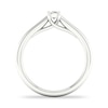 Thumbnail Image 2 of Diamond Solitaire Ring 1/4 ct tw Emerald-cut Platinum (SI2/I)