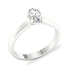 Thumbnail Image 4 of Diamond Solitaire Ring 3/4 ct tw Oval-cut 14K White Gold (SI2/I)