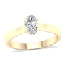 Thumbnail Image 1 of Diamond Solitaire Ring 3/4 ct tw Oval-cut 14K Yellow Gold (SI2/I)
