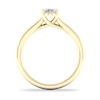 Thumbnail Image 3 of Diamond Solitaire Ring 3/4 ct tw Oval-cut 14K Yellow Gold (SI2/I)