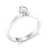 Thumbnail Image 3 of Diamond Solitaire Ring 3/4 ct tw Oval-cut Platinum (SI2/I)