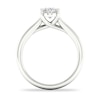 Thumbnail Image 3 of Diamond Solitaire Ring 1 ct tw Oval-cut 14K White Gold (SI2/I)