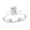 Thumbnail Image 0 of Diamond Solitaire Ring 1 ct tw Emerald-cut 14K White Gold (SI2/I)