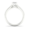 Thumbnail Image 2 of Diamond Solitaire Ring 1 ct tw Emerald-cut 14K White Gold (SI2/I)
