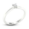 Thumbnail Image 2 of Diamond Solitaire Ring 1/6 ct tw Princess-cut 14K White Gold (SI2/I)