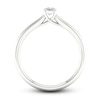 Thumbnail Image 3 of Diamond Solitaire Ring 1/6 ct tw Princess-cut 14K White Gold (SI2/I)